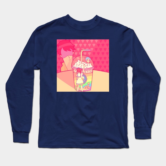 Senpai Club Long Sleeve T-Shirt by Linnebutt